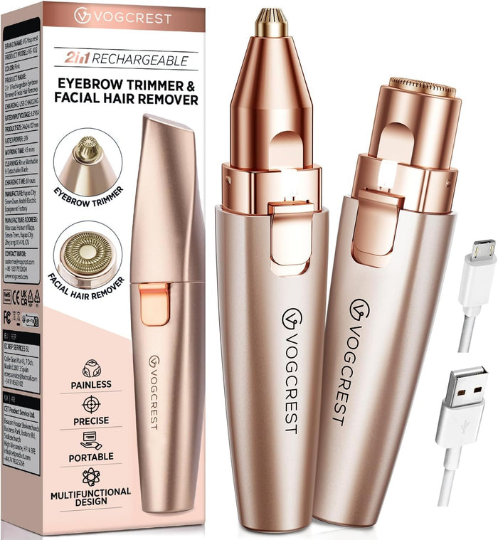 Vogcrest Eyebrow Trimmer & Facial Hair Remover