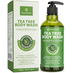 Tea Tree Body Wash, Anti-bacterial & Anti-fungal, 16.9 fl oz